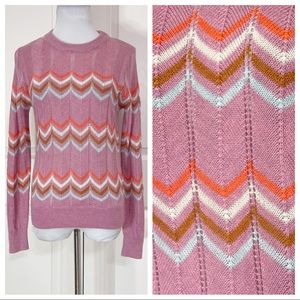 Heartloom ikat sweater
